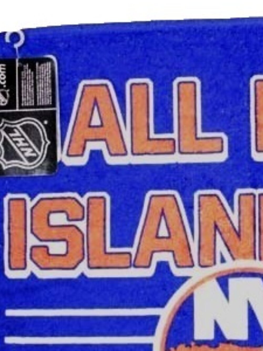 New York Islanders Rally Towel NHL All For Islanders 15"X18" Team Color New